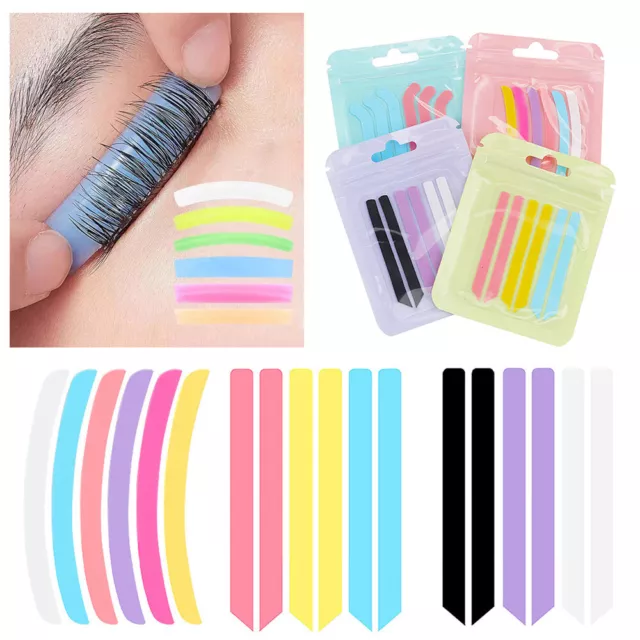 3Pair Lash Lift Shields Perm Silicone Pads Eyelash Lifting Perming Rods Curler K