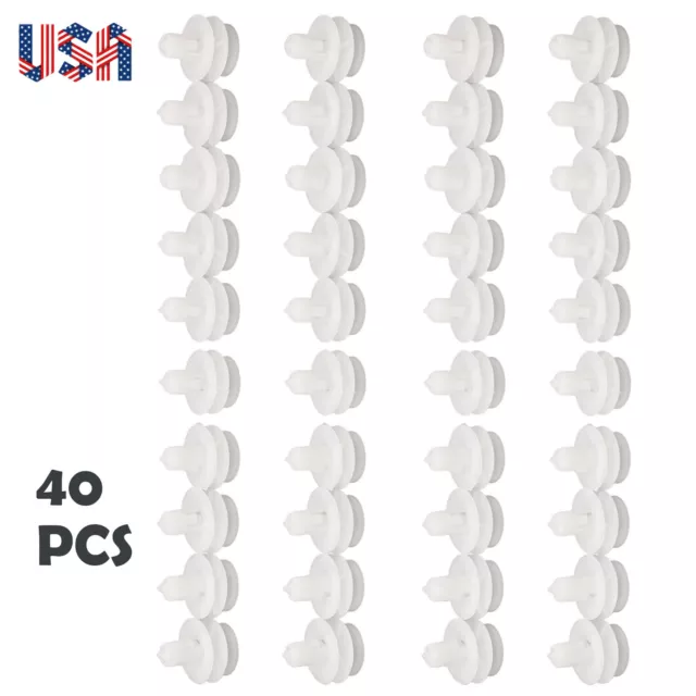 40pcs Door Trim Panel Retainer Clips for Chrysler Dodge Jeep Plymouth 6505539AA