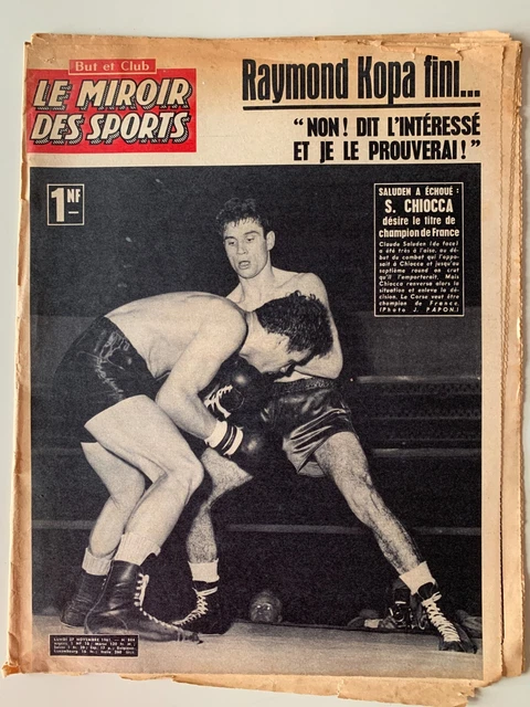 LE MIROIR DES SPORTS - N° 1038 - 22 novembre 1938 / Laurent Di Lort, Etienne