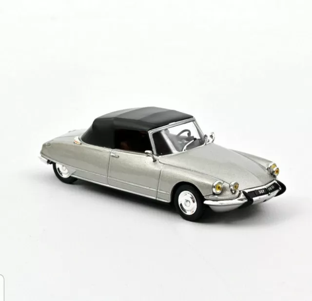 CITROËN DS 19 Cabriolet 1965 Pearl Grey - 1:43 NOREV 157084