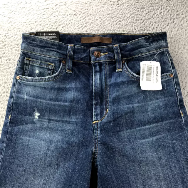 JOES JEANS Womens Size 24 The CHARLIE High Rise Distressed Denim Crop Jeans NEW 2