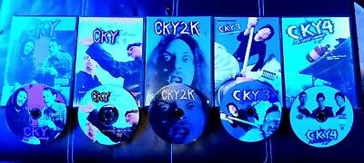cKy 5 DVD Boxset Uncut Original Versions RARE (OOP) Viva La Bam Margera Jackass