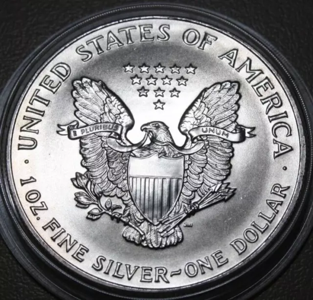 Amerika-Usa 1 Dollar 1993 Argent 1 Pouces " Argenté Eagle " Liberty #F5561 3