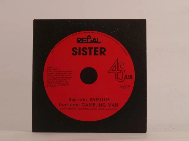 SISTER SATELLITE (E84) 2 Track Promo CD Single Card Sleeve REGAL