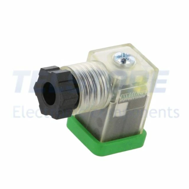 1pcs 7000-30125-0000000 Connettore per valvola spina formato C 8mm femmina PIN 3