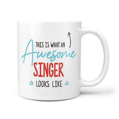 This Is What An Awesome SINGER Looks Like Singing Gifts Gift Mug