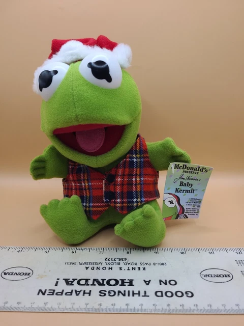 Vintage 1988 Muppet Babies McDonald's Set, Kermit, Fozzie, Miss Piggy #88-062 2