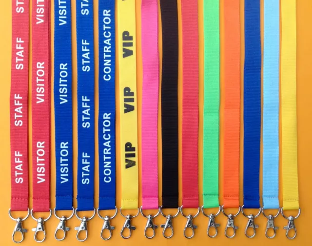 Neck Strap Lanyard 16 COLOUR CHOICE