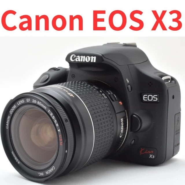 Canon EOS Kiss digital x3 28-80mm