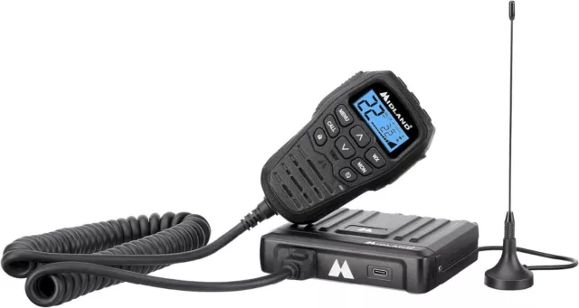 Midland MXT275 MicroMobile GMRS Radio – 15 watts Two-Way Radio USA BNIB