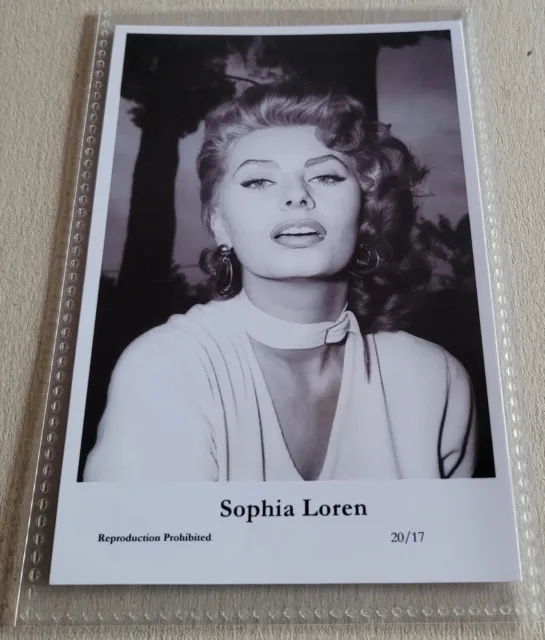 AK Schauspielerin SOPHIA LOREN | Portrait | Foto-StarPostKarte #2857