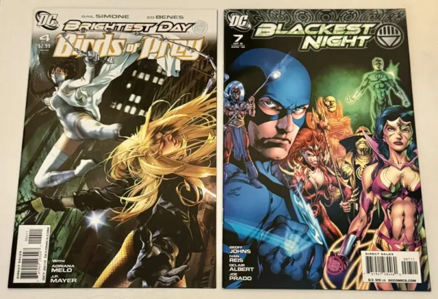 DC Comics DOUBLE PACK Blackest Night/Brightest Day Birds of Prey (April 2010)