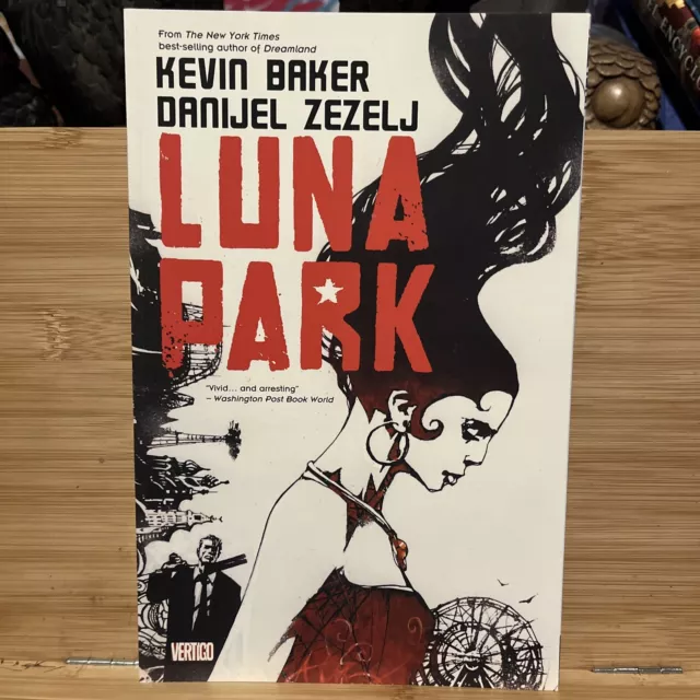 Luna Park by Kevin Baker & Danijel Zezelj TPB 2009 DC  Vertigo Comics OOP- LL