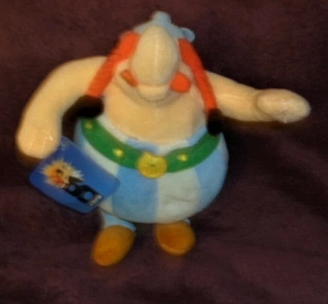 Peluche Astérix Collection "Obélix", Neuve avec étiquette ,2019 ,  60 ans, Lidl