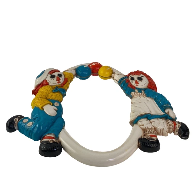 Vintage 1977 Raggedy Ann and Andy mirror