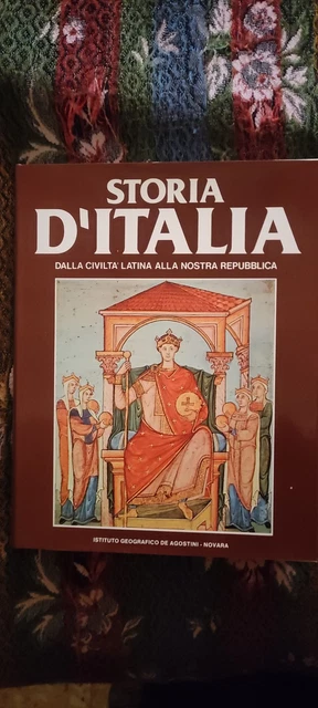Italie Histoire Contemporaine - GEDEA 8 Volumes - De Agostini 2007 - État Correct - Livre Ancien