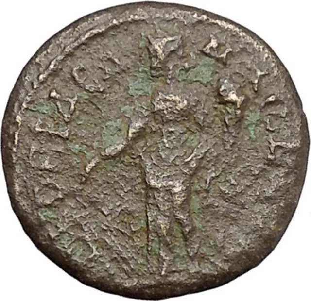 SEVERUS ALEXANDER 222AD Roman Provincial Mint TYCHE LUCK Ancient Coin i45432