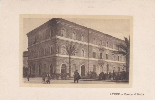 LECCE  -  Banca d' Italia