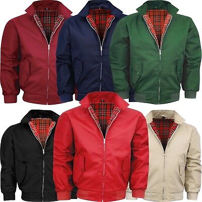 Herren Jacke Harrington Jacket Coat XS- 4XL Jacke England Style Geschenk Jacket,