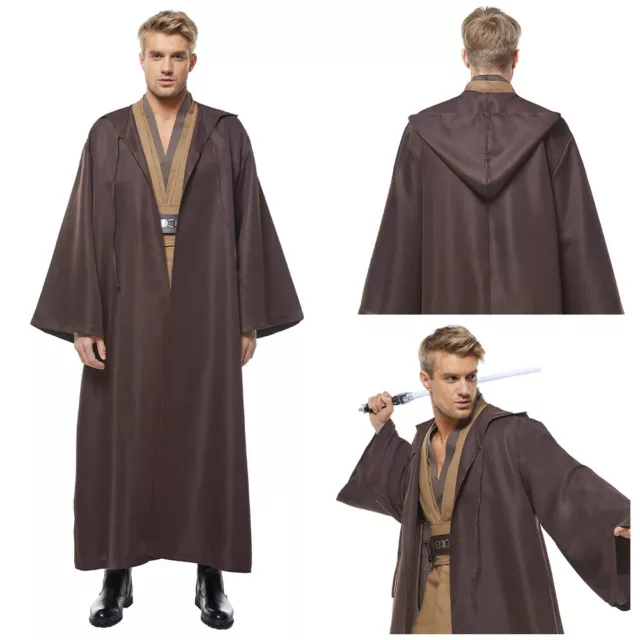 Star Wars Brown Jedi /Anakin skywalker/Sith Darth Vader Cosplay Costume Full Set