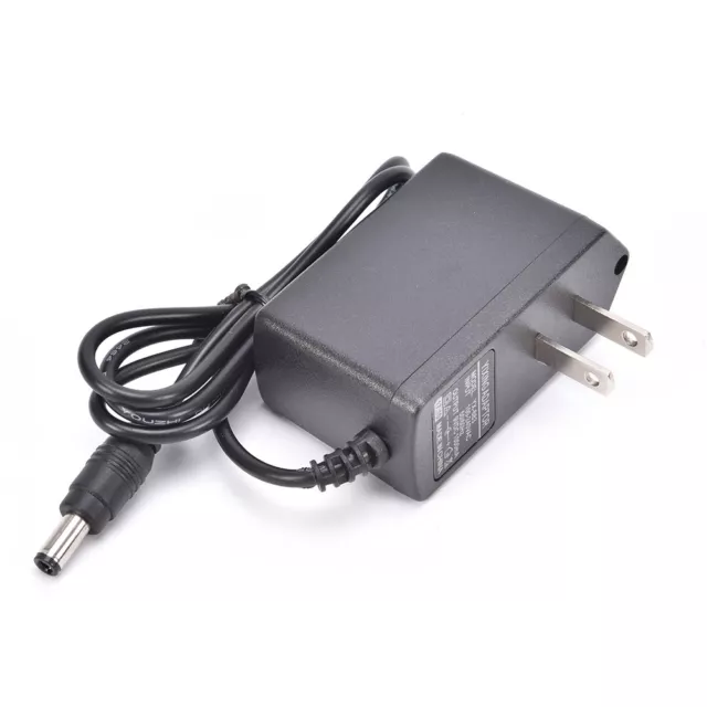 AC to DC 9V 1A charger Adapter Power Supply Conventer 600mA  5.5X2.1 2.5X0.7 E&F