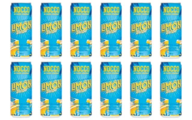 Nocco Energy Drink BCAA 330ml 12 Pack
