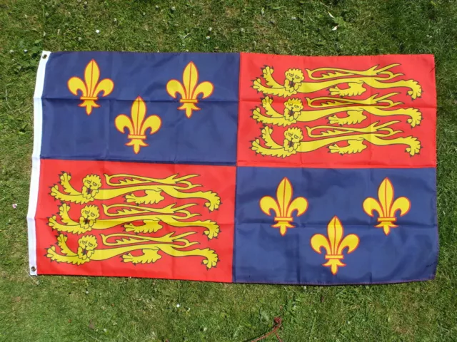 Royal Standard Flag 16th Century King Henry VIII Mary I Tudor UK/GB Historic 5x3