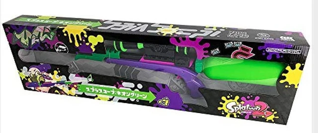 NINTENDO SPLATOON 2 Water Gun Splat Charger Scope Neon Green Japan Toy ...