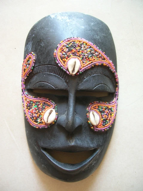 Masque Mural Animal En Bois - BESOK