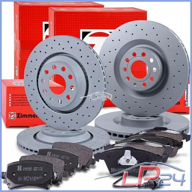 Kit Disques Et Plaquettes De Frein Sport ZIMMERMANN Avant Pour Audi Q5 8 - Référence 52358097 - Neuf