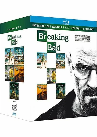 Breaking Bad Season 1 Blu Ray COFFRET 13 BLU Ray : Breaking Bad - Integrale Des Saisons 1 A 5 - Bryan