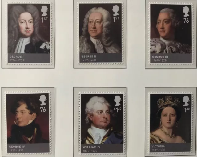 2011 Hanoverians set of 6 mint, MNH, FV £6.22,  P&P FREE