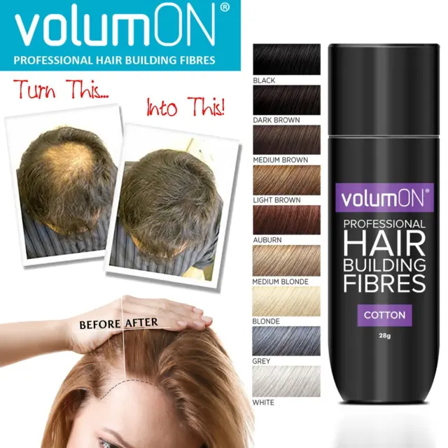 Cotton Hair Loss Building Thickening Fibers Balding Natural Fibers Cover