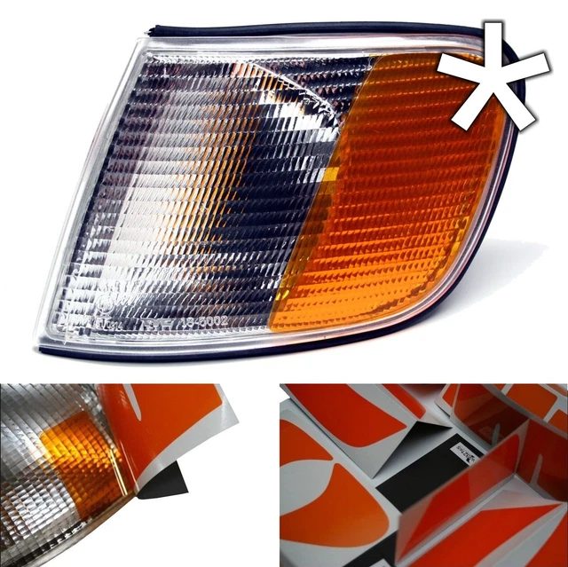 US - Design - Pellicola per frecce bianche Audi 100 C4 destro/sinistro sidemarker S4