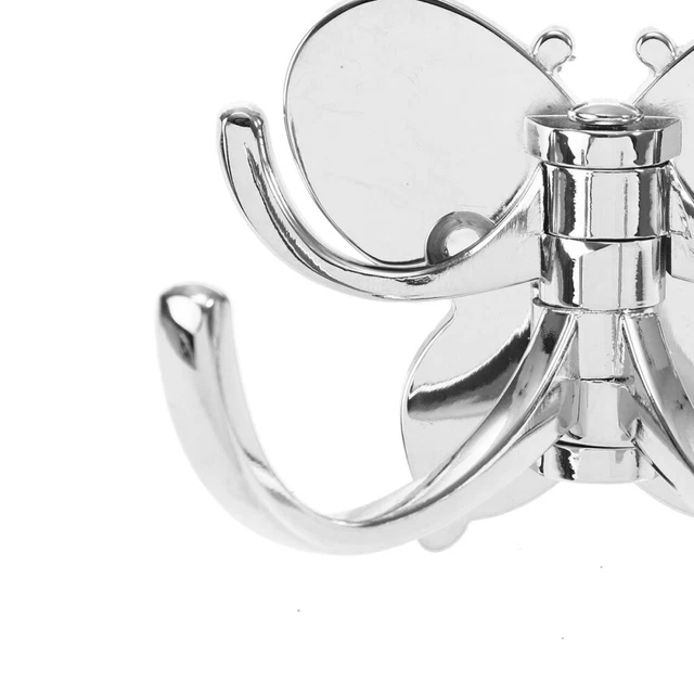 Swivel Coat Hook Swing Arm Rotating Wall Heavy Duty Mounted Towel Hooks 2
