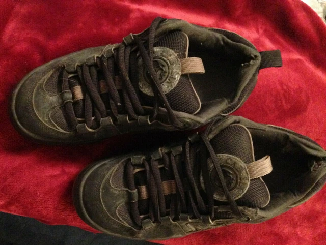 VERY RARE VANS Cab Six skate shoes vintage Black Good Condition