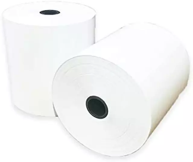 80MM X 80MM Thermal Receipt Till Rolls Epos Pos Machine Receipt Rolls 20 Rolls