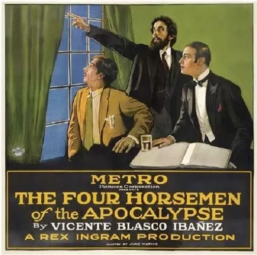 The Four Horsemen of the Apocalypse DVD - Valentino dir. Ingram Silent Film 1921