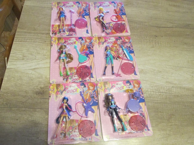 POUPÉE WINX CLUB concert musa, layla, bloom, tecna, stella et flora EUR