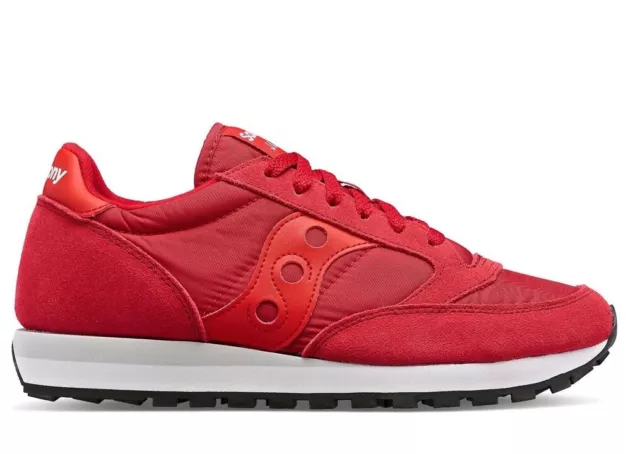 Chaussures Hommes Saucony Jazz 2044 657 Baskets Casual Confortable Lire Rouge