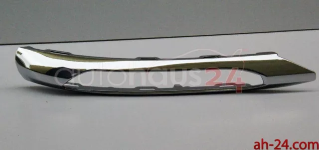 Mercedes W204 C250 C350 Bumper Right Side Front Fog Light Chrome Molding New