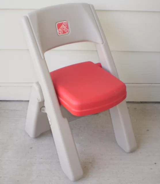 Silla plegable de plástico paso 2 para niños pequeños