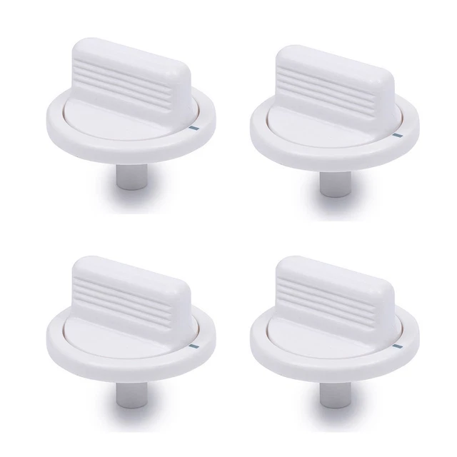 Lot De 4 Boutons De Rechange Pour Autoradio Fiat 500 (modèles à Partir De 2008)