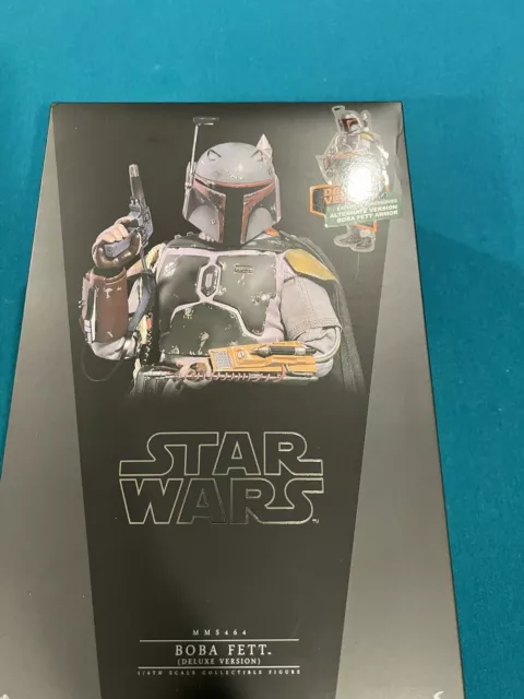 Brand New Hot Toys Star Wars Boba Fett Deluxe Version - MMS464 U.S. SELLER!