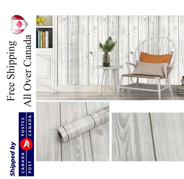 Light Wood Wallpaper Peel & Stick Removable Contact Paper Self Adhesive Vinyl