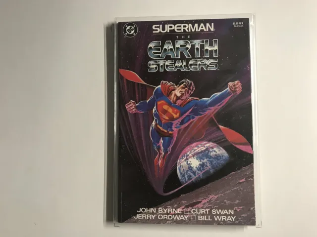 Superman: The Earth Stealers #1 (1988)NM4B4 NM Near Mint