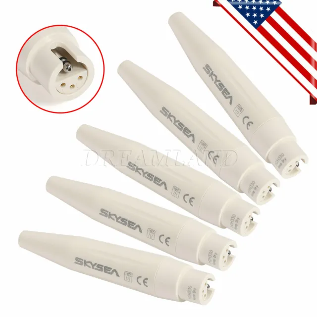 5Ps Dental Teeth Scaling Handpiece for DTE SATELEC Ultrasonic Scaler Cleaner USA