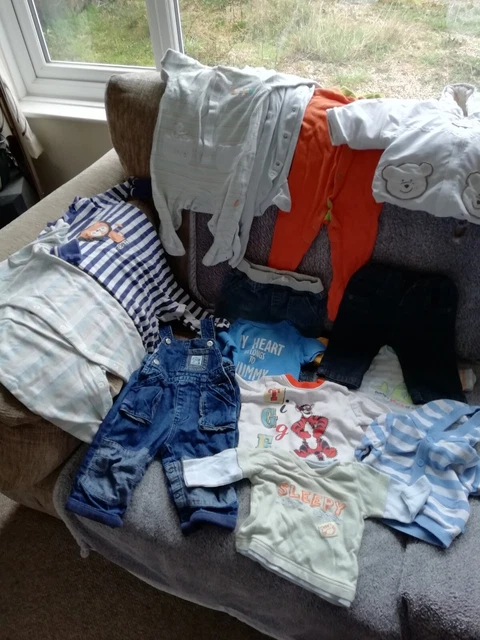 Pacchetto di vestiti bambino età 3-6 metri da Next / George /FF