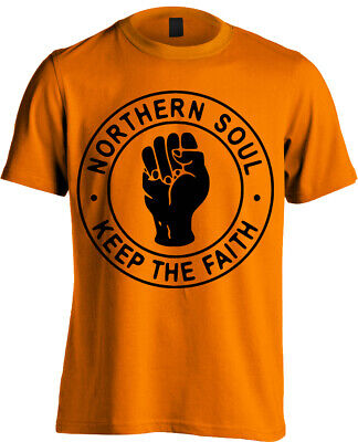 Northern Soul Men's T-Shirt | 13 Colours - Screen Printed | Motown Keep Faith