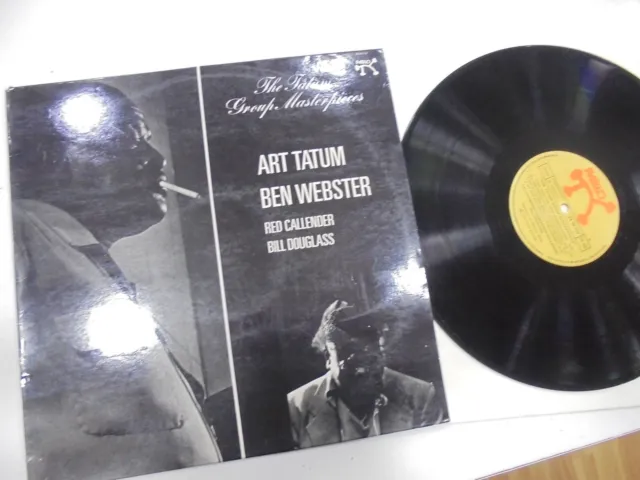 Art Tatum / Ben Webster LP Spain The Tatum Group Masterpieces 1977